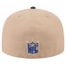 Бейсболка New York Giants New Era Tan Wordmark Logo Main 59FIFTY