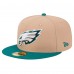 Бейсболка Philadelphia Eagles New Era   Logo Main 59FIFTY - Tan