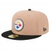 Бейсболка Pittsburgh Steelers New Era Logo Main 59FIFTY Fitted - Tan