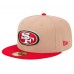Бейсболка San Francisco 49ers New Era Tan Logo Main 59FIFTY