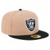 Бейсболка Las Vegas Raiders New Era   Logo Main 59FIFTY - Tan