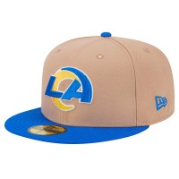 Бейсболка Los Angeles Rams New Era Logo Main 59FIFTY - Tan