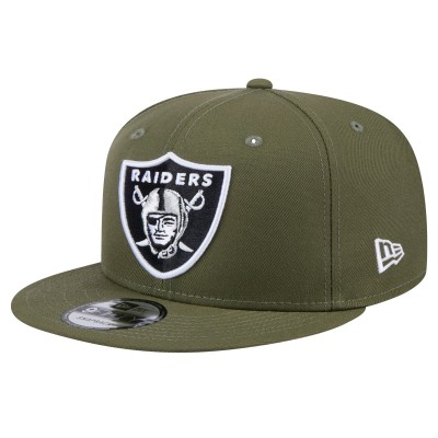 Бейсболка Las Vegas Raiders New Era Main 9FIFTY - Olive