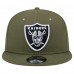 Бейсболка Las Vegas Raiders New Era Main 9FIFTY - Olive