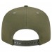 Бейсболка Seattle Seahawks New Era Olive Main 9FIFTY Snapback