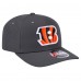 Бейсболка Cincinnati Bengals New Era Graphite Main 9SEVENTY Stretch-Snap