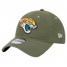 Бейсболка Jacksonville Jaguars New Era Olive Main 9TWENTY
