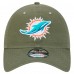 Бейсболка Miami Dolphins New Era Olive Main 9TWENTY