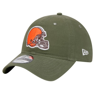 Бейсболка Cleveland Browns New Era Olive Main 9TWENTY