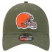 Бейсболка Cleveland Browns New Era Olive Main 9TWENTY
