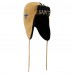 New Orleans Saints New Era Gold Helmet Head Trapper Knit Hat