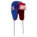 New York Giants New Era Royal Helmet Head Trapper Knit Hat