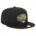 Бейсболка Jacksonville Jaguars New Era Black Throwback Main 59FIFTY