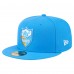 Бейсболка Los Angeles Chargers New Era Powder Blue Throwback Main 59FIFTY