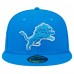 Бейсболка Detroit Lions New Era Blue Main Side Patch 59FIFTY