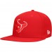 Бейсболка Houston Texans New Era Red Main Patch 59FIFTY
