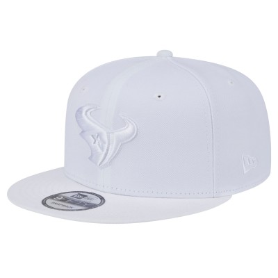 Бейсболка Houston Texans New Era Main White on White 9FIFTY Snapback