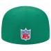 Подростковая Philadelphia Eagles New Era Kelly Green Main 59FIFTY Fitted Hat