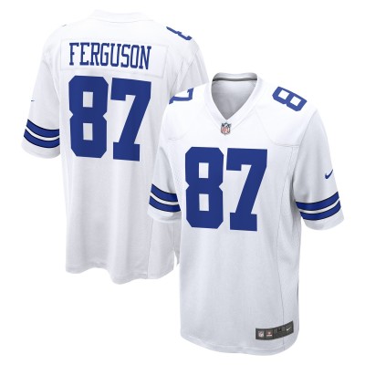 Игровая джерси Jake Ferguson Dallas Cowboys Nike Game - White