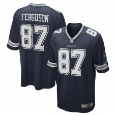 Игровая джерси Jake Ferguson Dallas Cowboys Nike Game - Navy