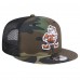 Бейсболка Cleveland Browns New Era Camo Throwback Main Trucker 9FIFTY Snapback