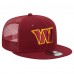 Бейсболка Washington Commanders New Era  Main Trucker 9FIFTY - Burgundy