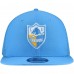 Бейсболка Los Angeles Chargers New Era Powder Blue Throwback Main Trucker 9FIFTY Snapback