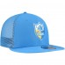 Бейсболка Los Angeles Chargers New Era Powder Blue Throwback Main Trucker 9FIFTY Snapback