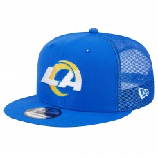 Бейсболка Los Angeles Rams New Era Main Trucker 9FIFTY Snapback - Royal