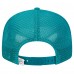 Бейсболка Miami Dolphins New Era Aqua Throwback Main Trucker 9FIFTY Snapback