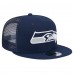 Бейсболка Seattle Seahawks New Era  Main Trucker 9FIFTY - College Navy