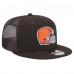 Бейсболка Cleveland Browns New Era Brown Main Trucker 9FIFTY Snapback