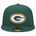 Бейсболка Green Bay Packers New Era Green Main Trucker 9FIFTY Snapback