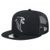 Бейсболка Atlanta Falcons New Era Black Throwback Main Trucker 9FIFTY Snapback Бейсболка Atlanta Falcons New Era Black Throwback Main Trucker 9FIFTY Snapback