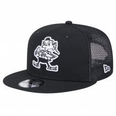 Бейсболка Cleveland Browns New Era Black Main Trucker 9FIFTY Snapback