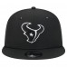 Бейсболка Houston Texans New Era Black Main Trucker 9FIFTY Snapback