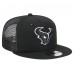 Бейсболка Houston Texans New Era Black Main Trucker 9FIFTY Snapback