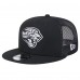 Бейсболка Jacksonville Jaguars New Era Black Main Trucker 9FIFTY Snapback