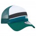 Toddler Philadelphia Eagles New Era Midnight Green Sport Night Color Block 9FORTY A-Frame Trucker Adjustable Hat