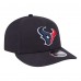 Бейсболка Houston Texans New Era Navy Main Low Profile 9FIFTY Snapback
