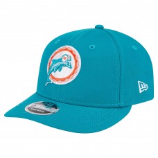 Бейсболка Miami Dolphins New Era Aqua Main Low Profile 9FIFTY