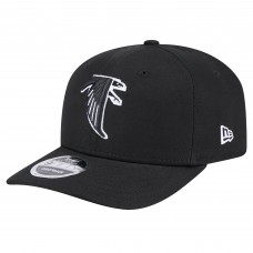 Бейсболка Atlanta Falcons New Era Black Main Low Profile 9FIFTY Snapback