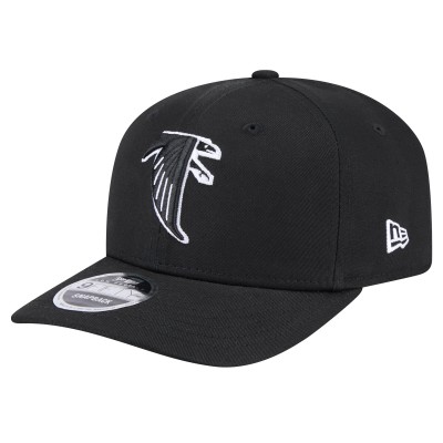 Бейсболка Atlanta Falcons New Era Black Main Low Profile 9FIFTY Snapback