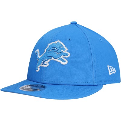 Бейсболка Detroit Lions New Era Blue Main Low Profile 9FIFTY Snapback