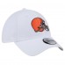 Бейсболка Cleveland Browns New Era White Main 39THIRTY