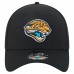 Бейсболка Jacksonville Jaguars New Era Black Throwback Main 39THIRTY
