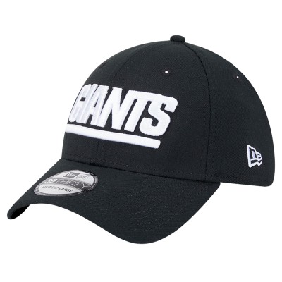 Бейсболка New York Giants New Era Black Main 39THIRTY