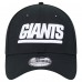 Бейсболка New York Giants New Era Black Main 39THIRTY