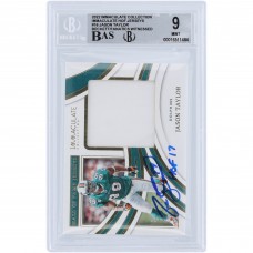 Jason Taylor Miami Dolphins Autographed 2022 Panini Immaculate Collection HOF Jerseys Relic #IHOF-JTA #/49 Beckett Fanatics Witnessed Authenticated 9/10 Card with HOF 17 Inscription
