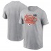 Футболка Kansas City Chiefs Nike Super Bowl LVIII Champions Locker Room Trophy Collection - Heather Gray